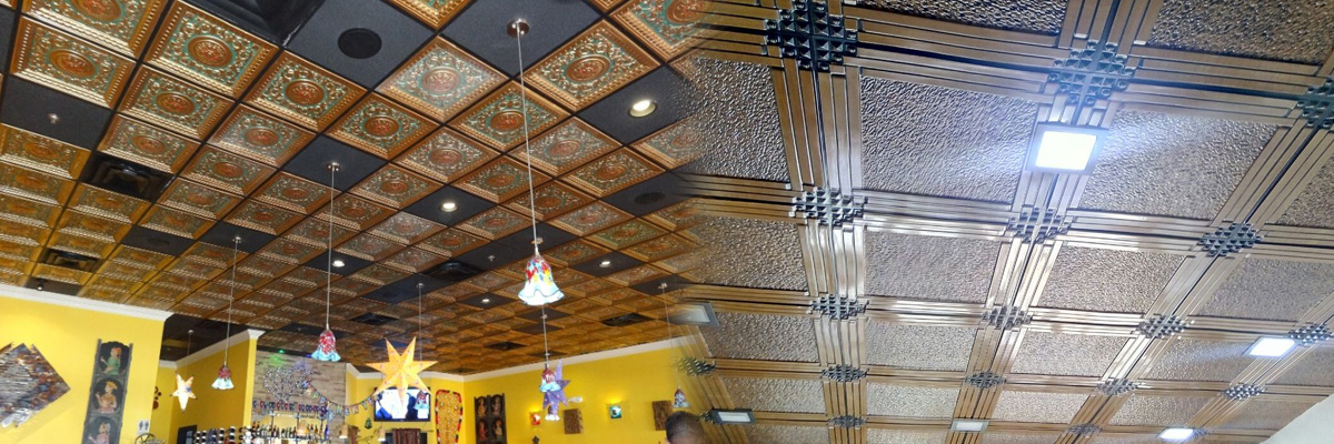 Decorative PVC Ceiling Tiles